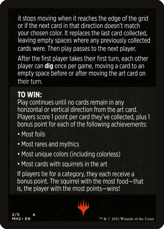 Foraging Squirrels (Magic Minigame) [Modern Horizons 2 Minigame] - Magic: The Gathering - Card Brawlers | Quebec | Canada |