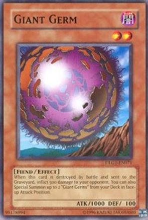 Giant Germ [DLG1-EN071] Common - Yu-Gi-Oh! - Card Brawlers | Quebec | Canada |