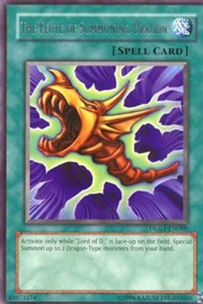 The Flute of Summoning Dragon [DLG1-EN088] Rare - Yu-Gi-Oh! - Card Brawlers | Quebec | Canada |
