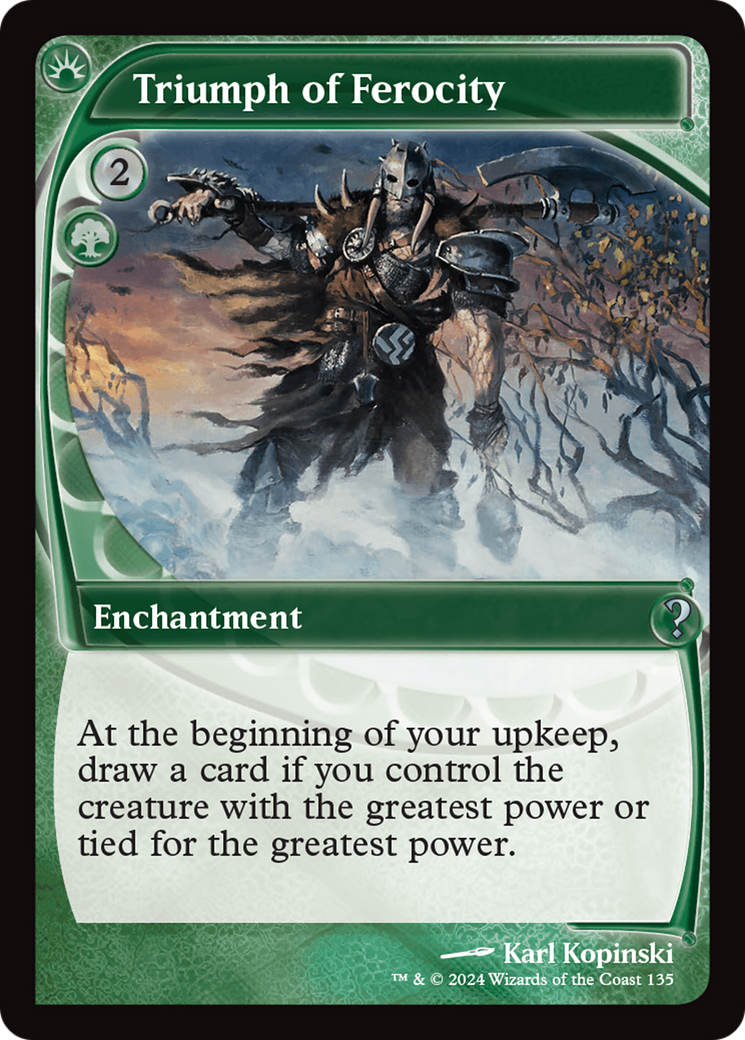 Triumph of Ferocity (Future Sight) [Mystery Booster 2] - Magic: The Gathering - Card Brawlers | Quebec | Canada |