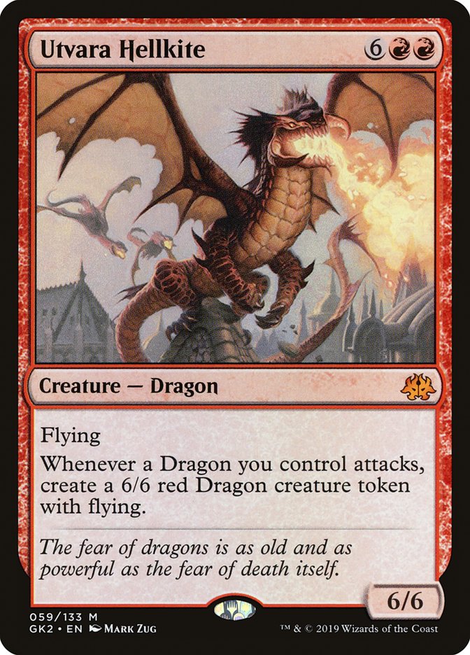 Utvara Hellkite [Ravnica Allegiance Guild Kit] - Magic: The Gathering - Card Brawlers | Quebec | Canada |