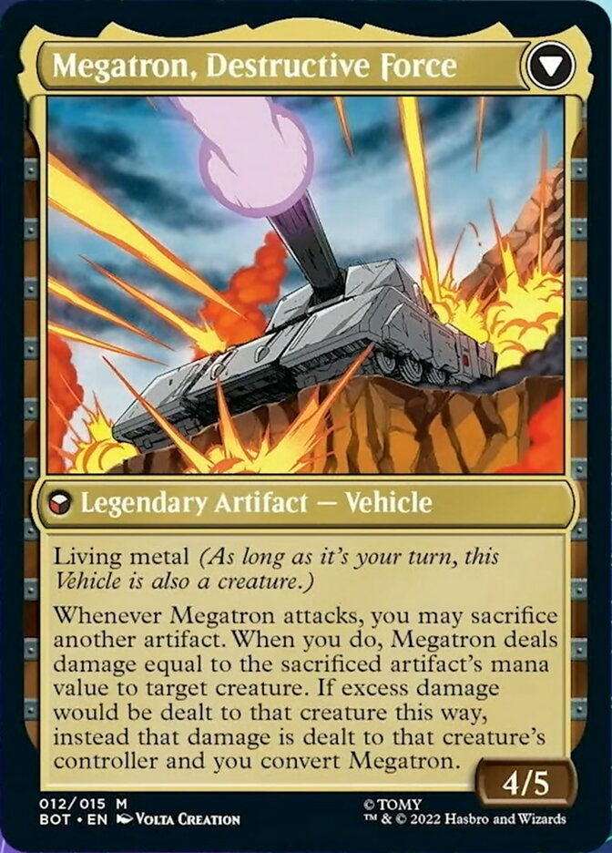 Megatron, Tyrant // Megatron, Destructive Force [Transformers] - Magic: The Gathering - Card Brawlers | Quebec | Canada |