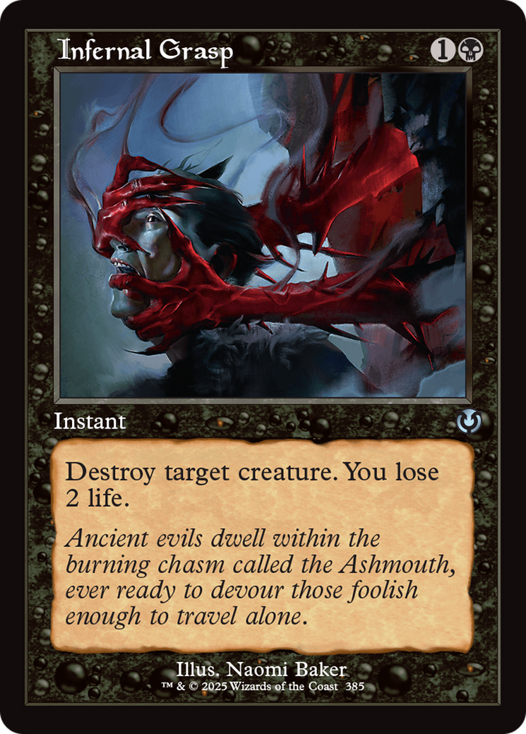 Infernal Grasp (Retro Frame) [Innistrad Remastered] - Magic: The Gathering - Card Brawlers | Quebec | Canada |