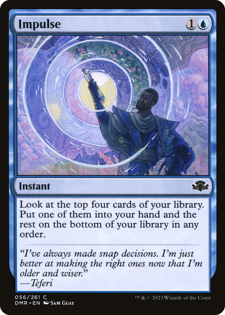 Impulse [Dominaria Remastered] - Magic: The Gathering - Card Brawlers | Quebec | Canada |