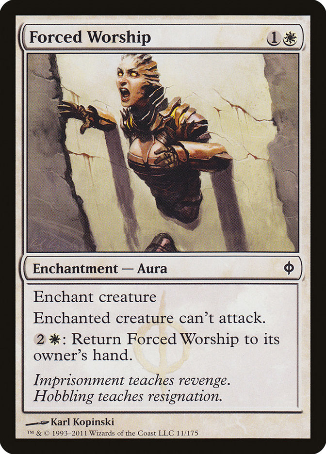 Forced Worship [New Phyrexia] - Magic: The Gathering - Card Brawlers | Quebec | Canada |