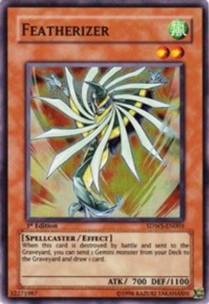 Featherizer [SDWS-EN003] Super Rare - Yu-Gi-Oh! - Card Brawlers | Quebec | Canada |