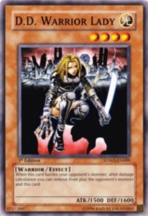 D.D. Warrior Lady [SDWS-EN009] Common - Yu-Gi-Oh! - Card Brawlers | Quebec | Canada |