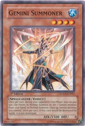 Gemini Summoner [SDWS-EN011] Common - Yu-Gi-Oh! - Card Brawlers | Quebec | Canada |