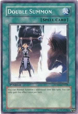 Double Summon [SDWS-EN028] Common - Yu-Gi-Oh! - Card Brawlers | Quebec | Canada |