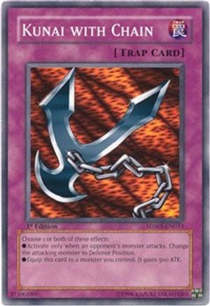 Kunai with Chain [SDWS-EN033] Common - Yu-Gi-Oh! - Card Brawlers | Quebec | Canada |