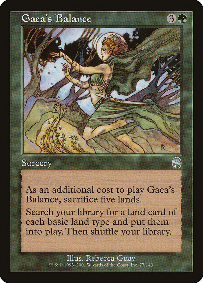 Gaea's Balance [Apocalypse] - Magic: The Gathering - Card Brawlers | Quebec | Canada |