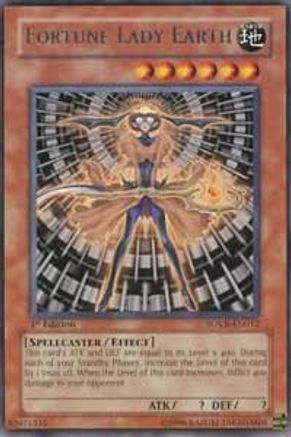 Fortune Lady Earth [SOVR-EN012] Rare - Yu-Gi-Oh! - Card Brawlers | Quebec | Canada |