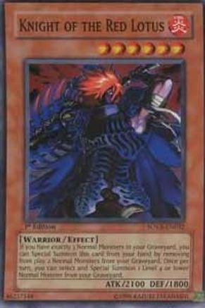 Knight of the Red Lotus [SOVR-EN032] Super Rare