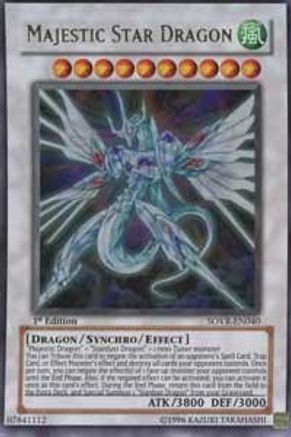 Majestic Star Dragon [SOVR-EN040] Ultra Rare