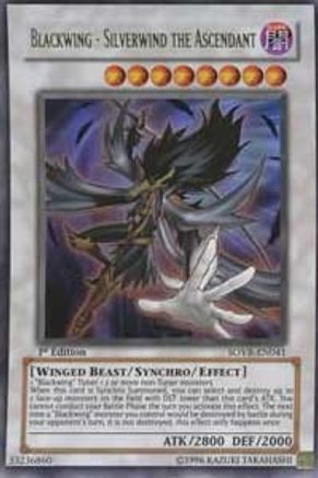 Blackwing - Silverwind the Ascendant [SOVR-EN041] Ultra Rare - Yu-Gi-Oh! - Card Brawlers | Quebec | Canada |