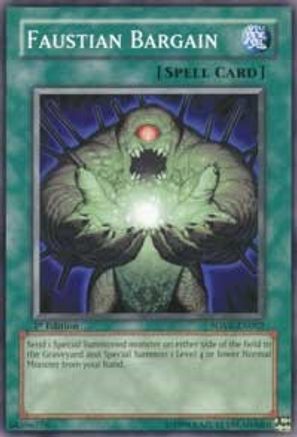 Faustian Bargain [SOVR-EN062] Common - Yu-Gi-Oh! - Card Brawlers | Quebec | Canada |