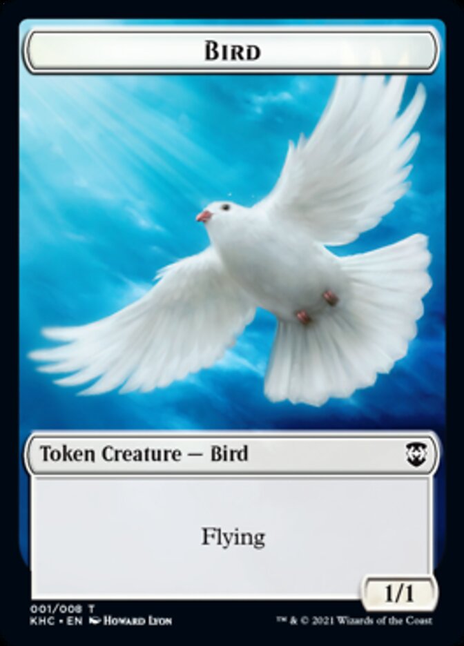 Bird Token [Kaldheim Commander Tokens] - Magic: The Gathering - Card Brawlers | Quebec | Canada |