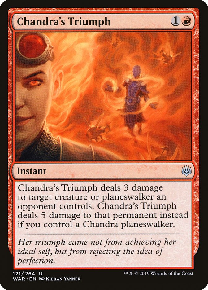 Chandra's Triumph [War of the Spark] - Magic: The Gathering - Card Brawlers | Quebec | Canada |