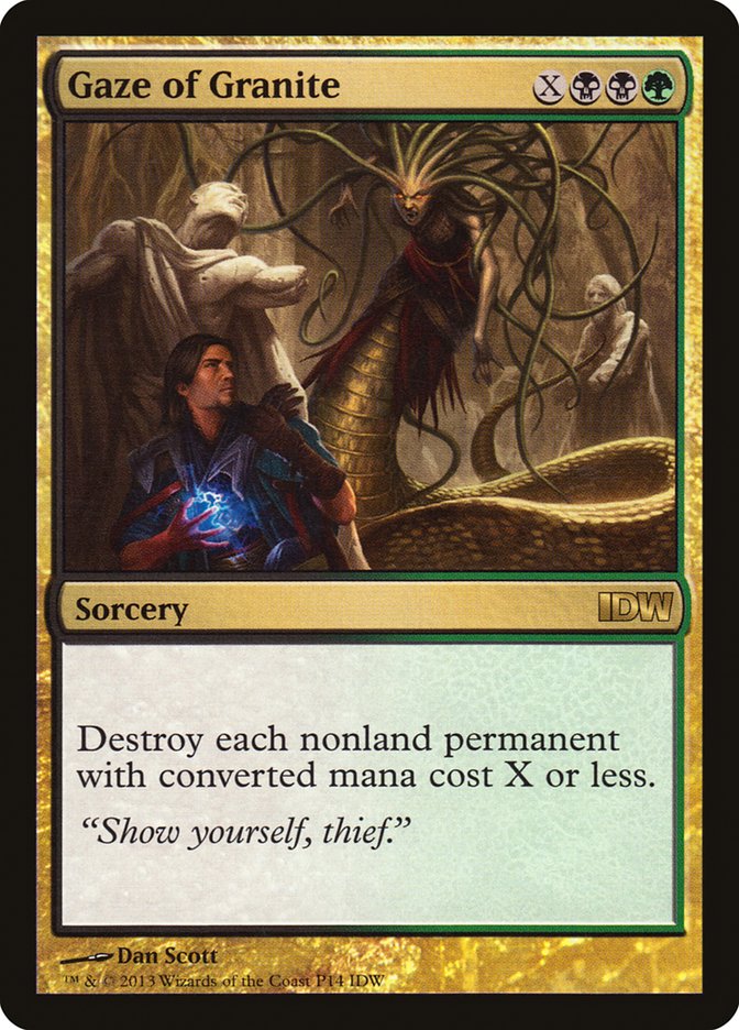 Gaze of Granite [IDW Comics 2013] - Magic: The Gathering - Card Brawlers | Quebec | Canada |