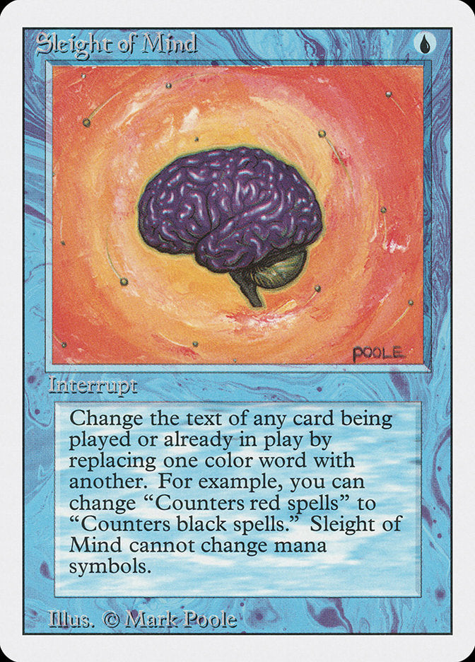 Sleight of Mind [Revised Edition] - Magic: The Gathering - Card Brawlers | Quebec | Canada |