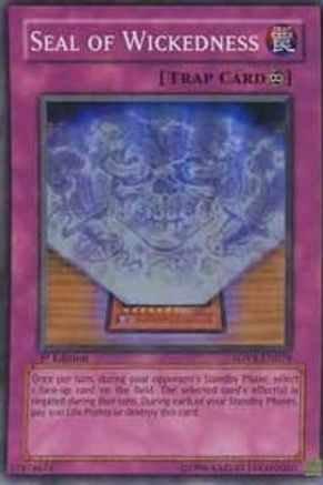 Seal of Wickedness [SOVR-EN079] Super Rare - Yu-Gi-Oh! - Card Brawlers | Quebec | Canada |