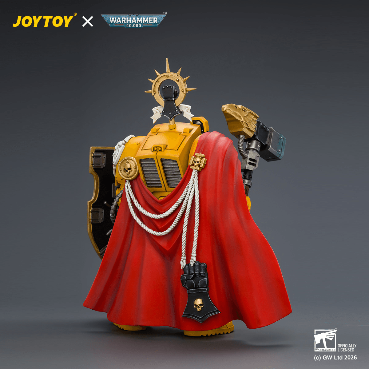 JOYTOY - Imperial Fists Darnath Lysander with Thunder Hammer and Storm Shield - (PREORDER) October 30, 2026