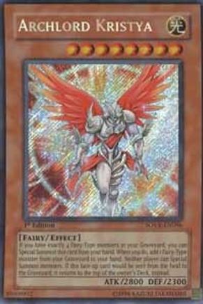 Archlord Kristya [SOVR-EN096] Secret Rare - Yu-Gi-Oh! - Card Brawlers | Quebec | Canada |
