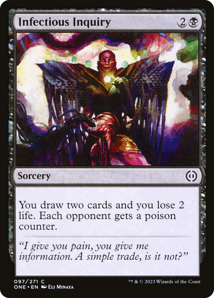 Infectious Inquiry [Phyrexia: All Will Be One] - Magic: The Gathering - Card Brawlers | Quebec | Canada |