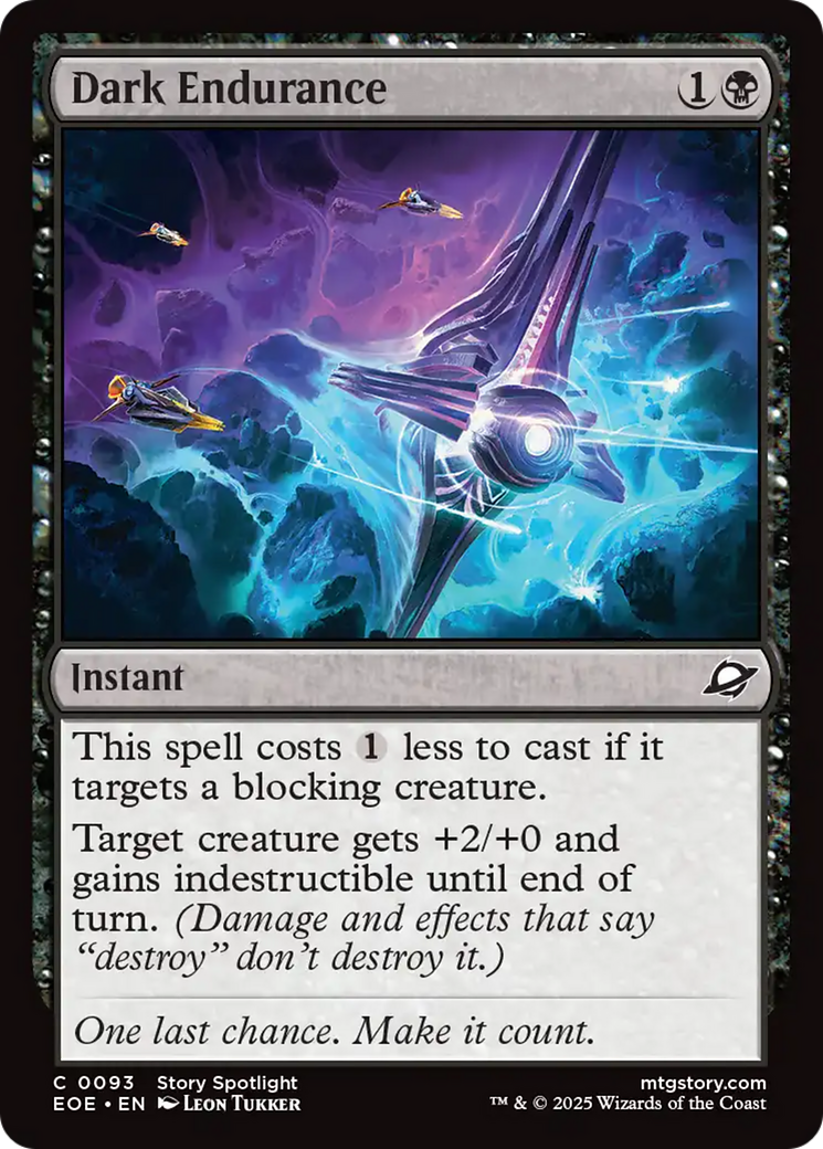 Dark Endurance [Edge of Eternities] - Magic: The Gathering - Card Brawlers | Quebec | Canada |