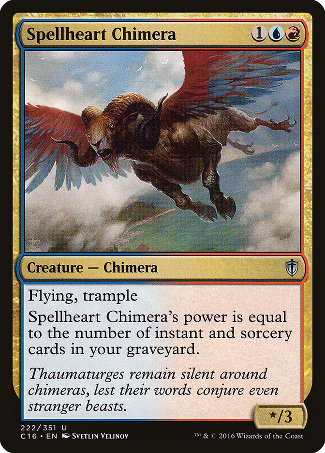 Spellheart Chimera [Commander 2016] - Magic: The Gathering - Card Brawlers | Quebec | Canada |