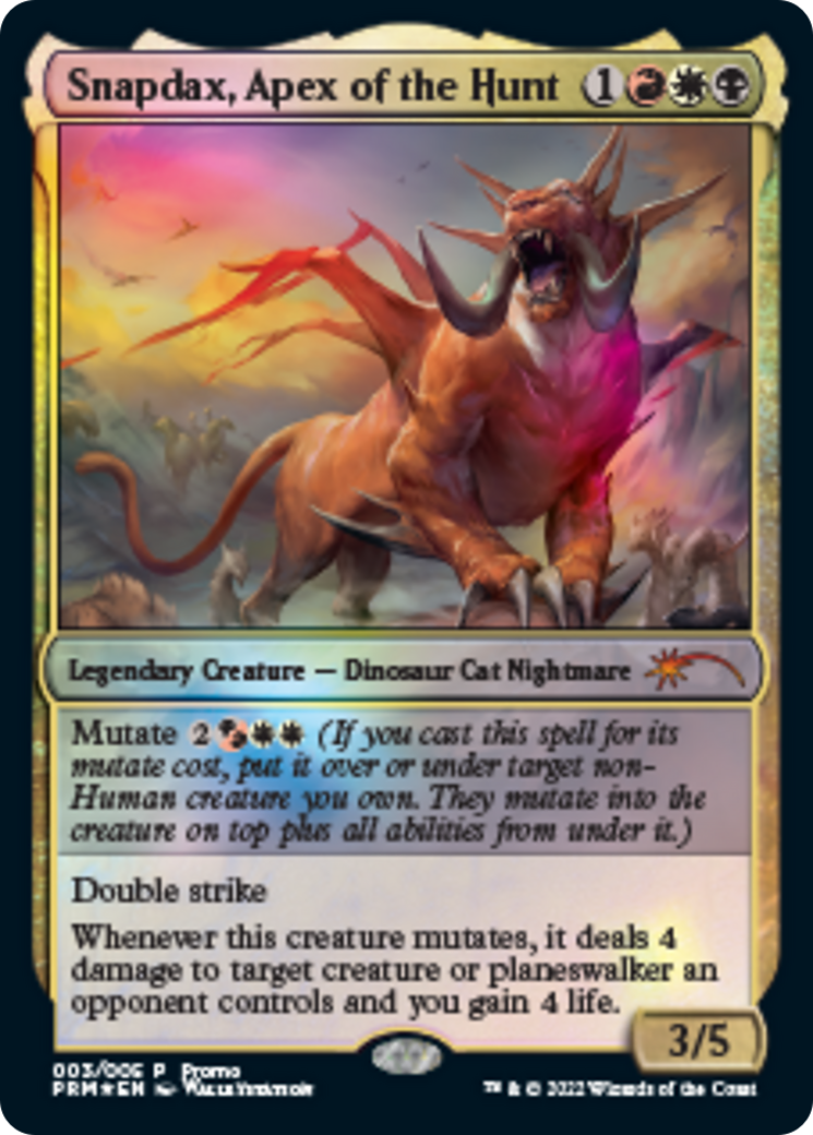 Snapdax, Apex of the Hunt [Year of the Tiger 2022] - Magic: The Gathering - Card Brawlers | Quebec | Canada |