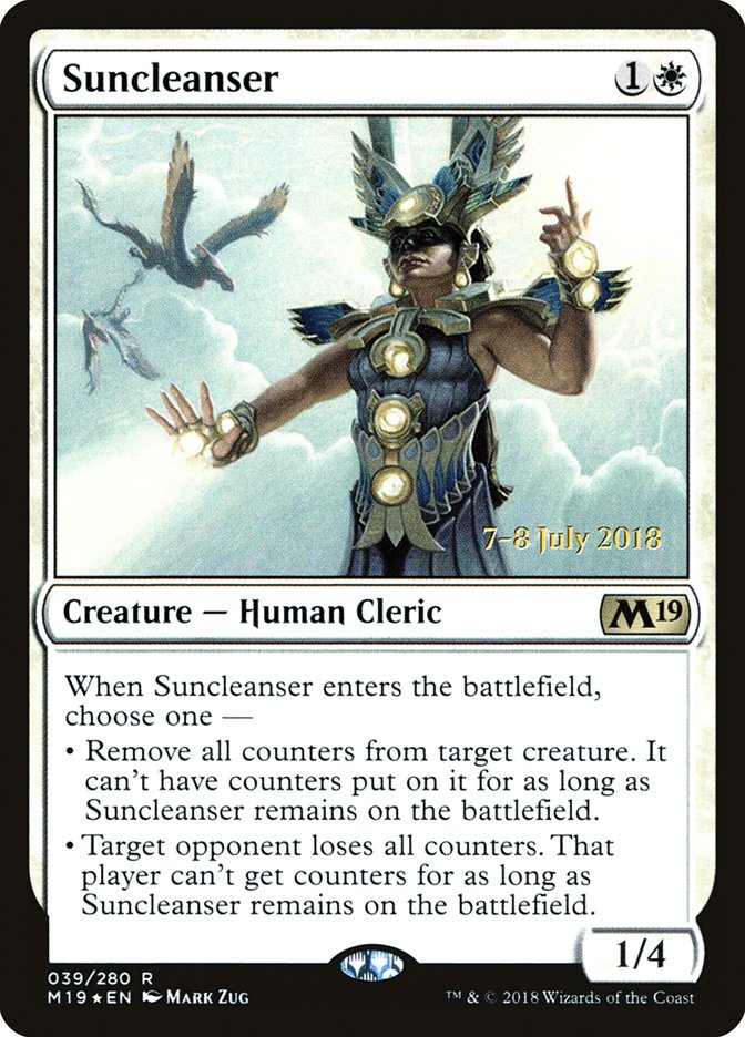 Suncleanser [Core Set 2019 Prerelease Promos] - Magic: The Gathering - Card Brawlers | Quebec | Canada |