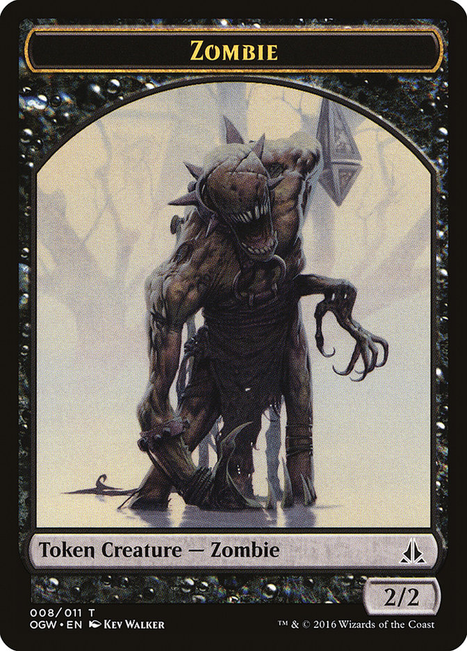 Zombie Token [Oath of the Gatewatch Tokens] - Magic: The Gathering - Card Brawlers | Quebec | Canada |