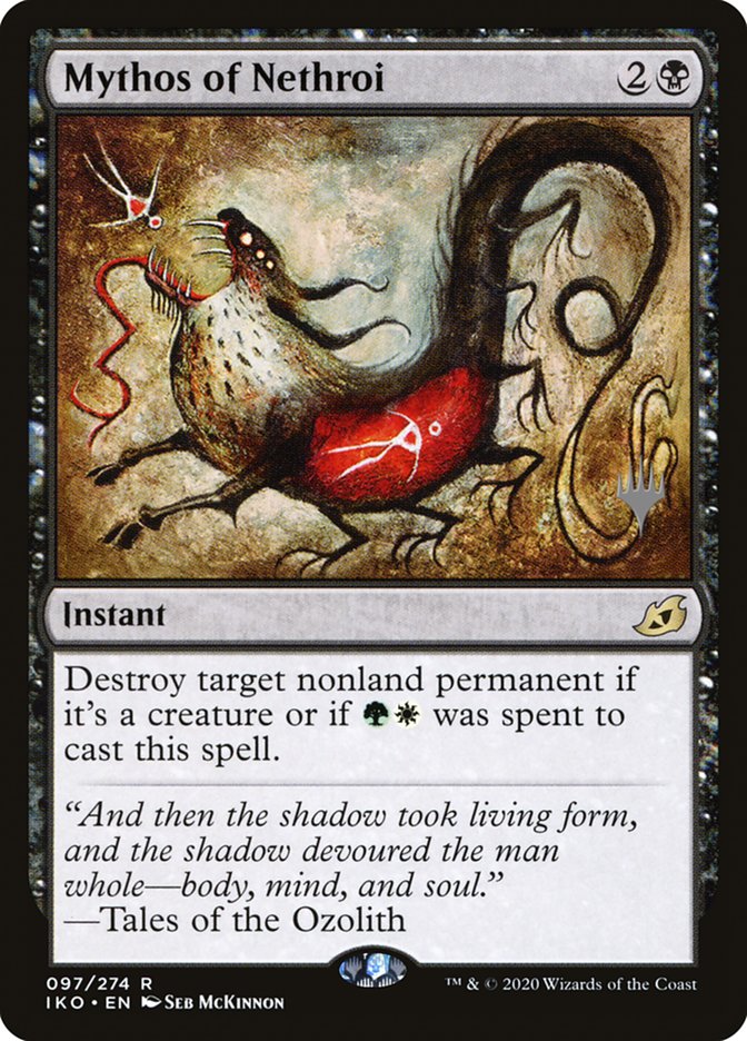 Mythos of Nethroi (Promo Pack) [Ikoria: Lair of Behemoths Promos] - Magic: The Gathering - Card Brawlers | Quebec | Canada |