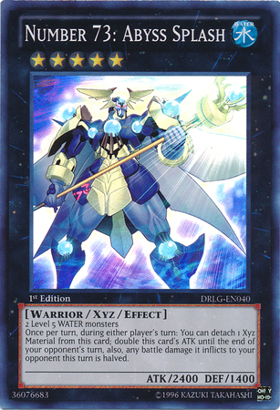 Number 73: Abyss Splash [DRLG-EN040] Super Rare - Yu-Gi-Oh! - Card Brawlers | Quebec | Canada |