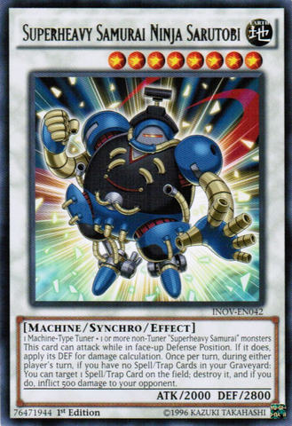 Superheavy Samurai Ninja Sarutobi [INOV-EN042] Rare - Yu-Gi-Oh! - Card Brawlers | Quebec | Canada |