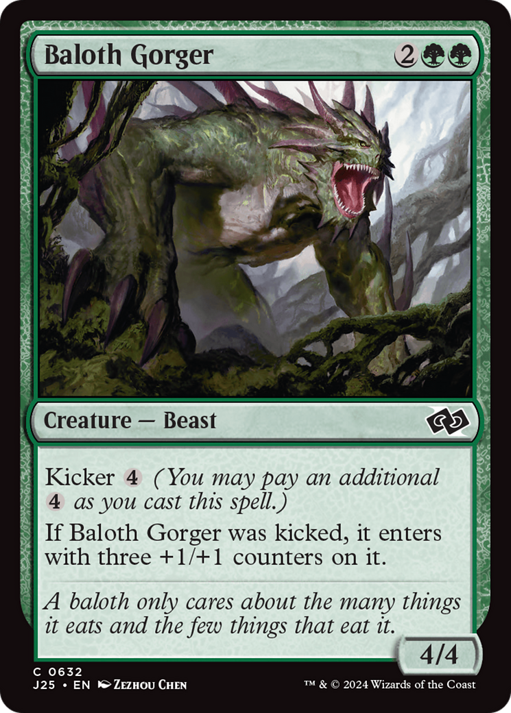 Baloth Gorger [Foundations Jumpstart] - Magic: The Gathering - Card Brawlers | Quebec | Canada |