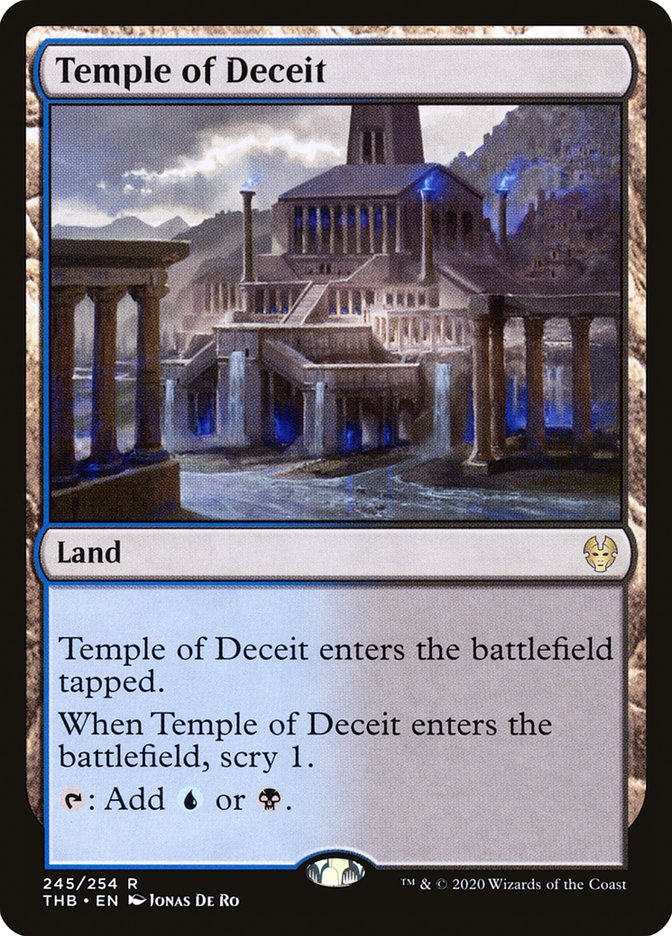 Temple of Deceit [Theros Beyond Death] - Magic: The Gathering - Card Brawlers | Quebec | Canada |