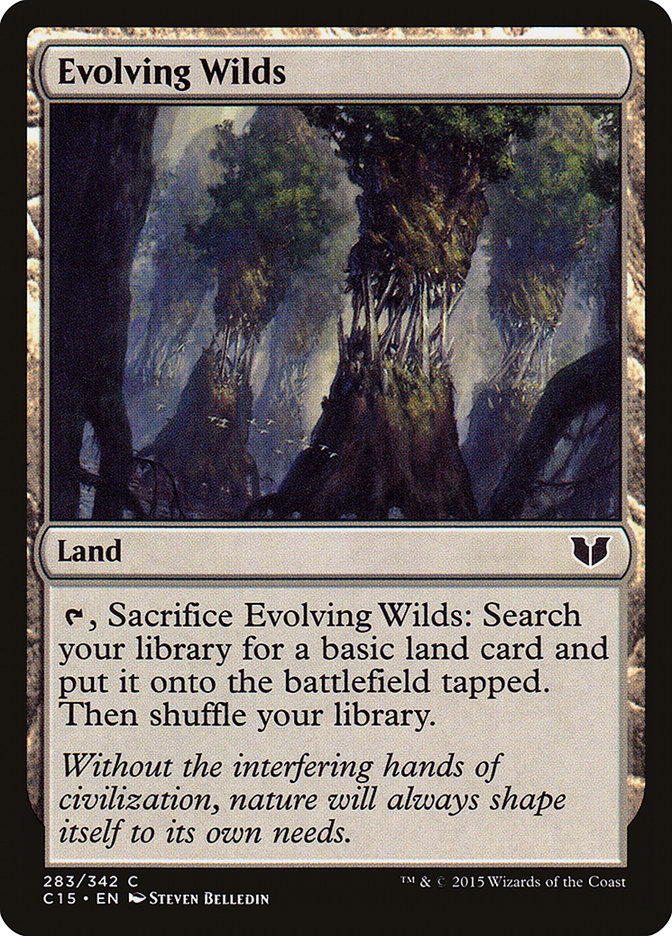 Evolving Wilds [Commander 2015] - Magic: The Gathering - Card Brawlers | Quebec | Canada |