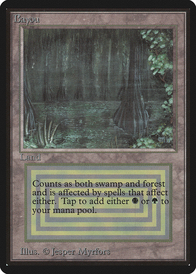 Bayou [Beta Edition] - Magic: The Gathering - Card Brawlers | Quebec | Canada |