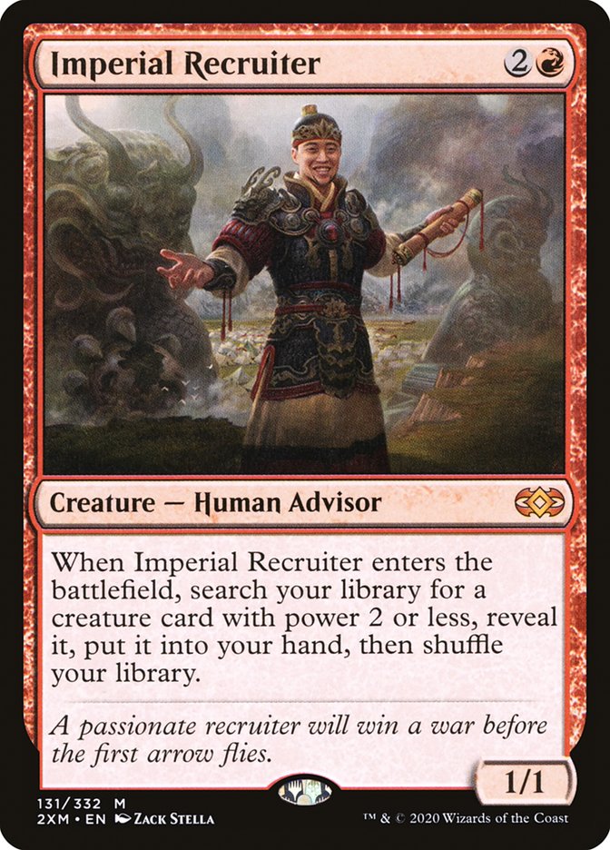 Imperial Recruiter [Double Masters] - Magic: The Gathering - Card Brawlers | Quebec | Canada |