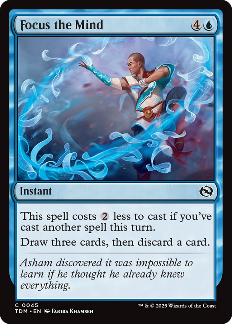 Focus the Mind [Tarkir: Dragonstorm] - Magic: The Gathering - Card Brawlers | Quebec | Canada |