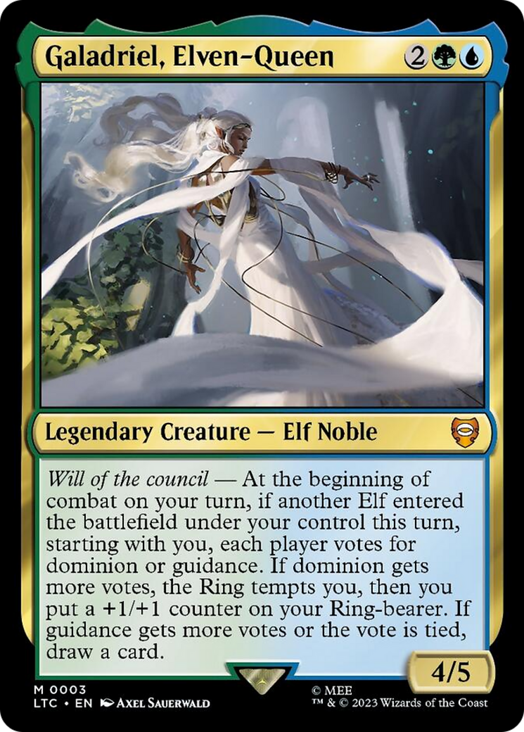 Galadriel, Elven-Queen [The Lord of the Rings: Tales of Middle-Earth Commander] - Magic: The Gathering - Card Brawlers | Quebec | Canada |