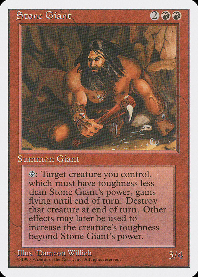 Stone Giant [Fourth Edition] - Magic: The Gathering - Card Brawlers | Quebec | Canada |