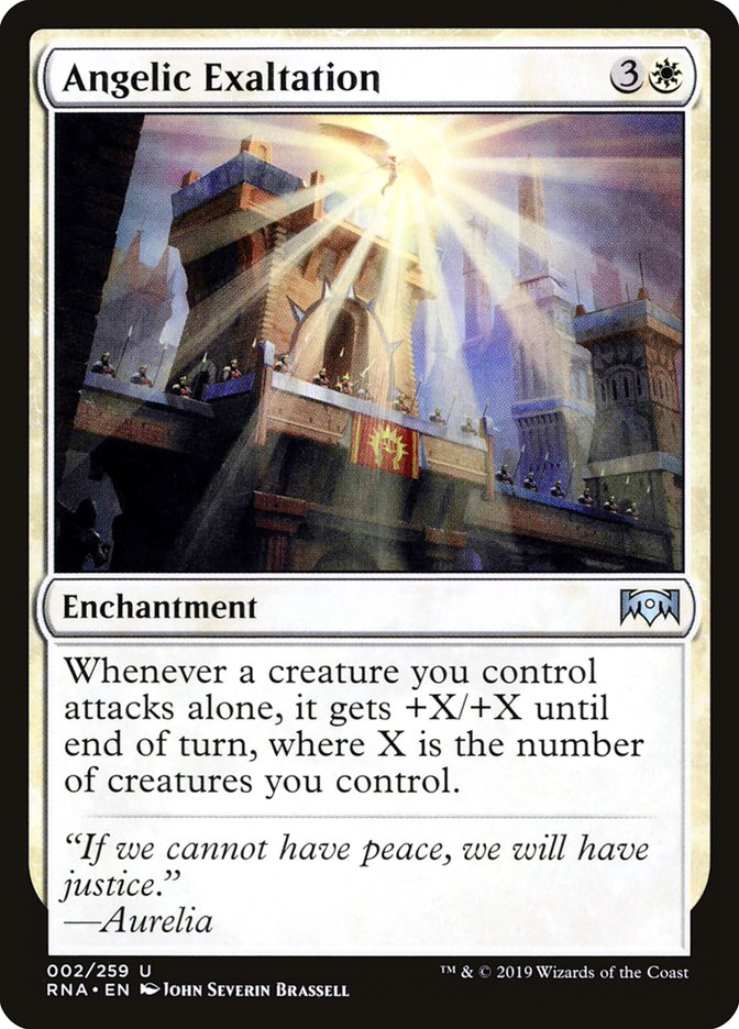 Angelic Exaltation [Ravnica Allegiance] - Magic: The Gathering - Card Brawlers | Quebec | Canada |