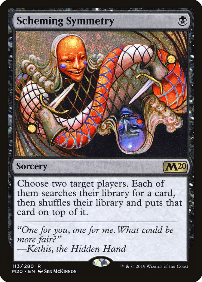 Scheming Symmetry [Core Set 2020] - Magic: The Gathering - Card Brawlers | Quebec | Canada |