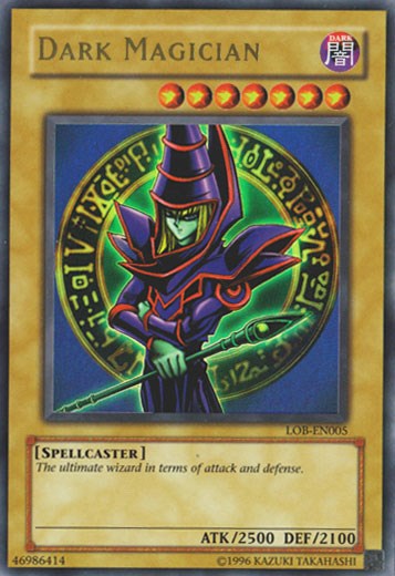 Dark Magician [LOB-EN005] Ultra Rare - Yu-Gi-Oh! - Card Brawlers | Quebec | Canada |