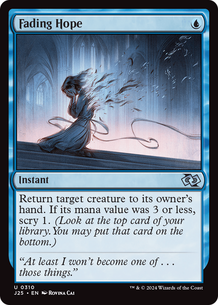 Fading Hope [Foundations Jumpstart] - Magic: The Gathering - Card Brawlers | Quebec | Canada |
