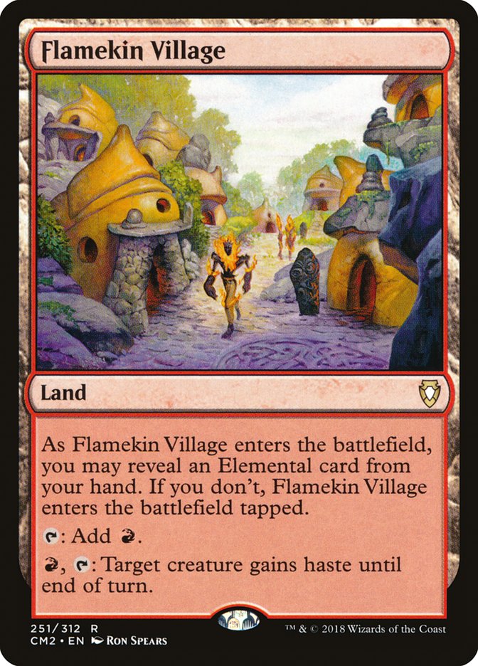 Flamekin Village [Commander Anthology Volume II] - Magic: The Gathering - Card Brawlers | Quebec | Canada |