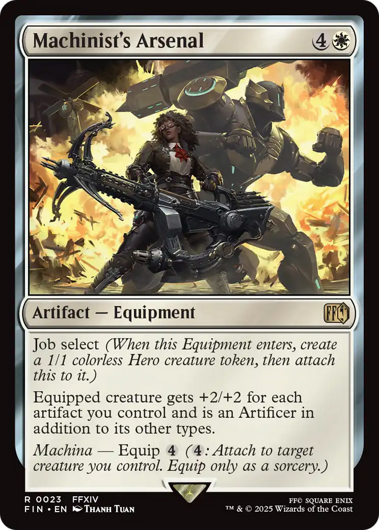 Machinist's Arsenal [FINAL FANTASY] - Magic: The Gathering - Card Brawlers | Quebec | Canada |